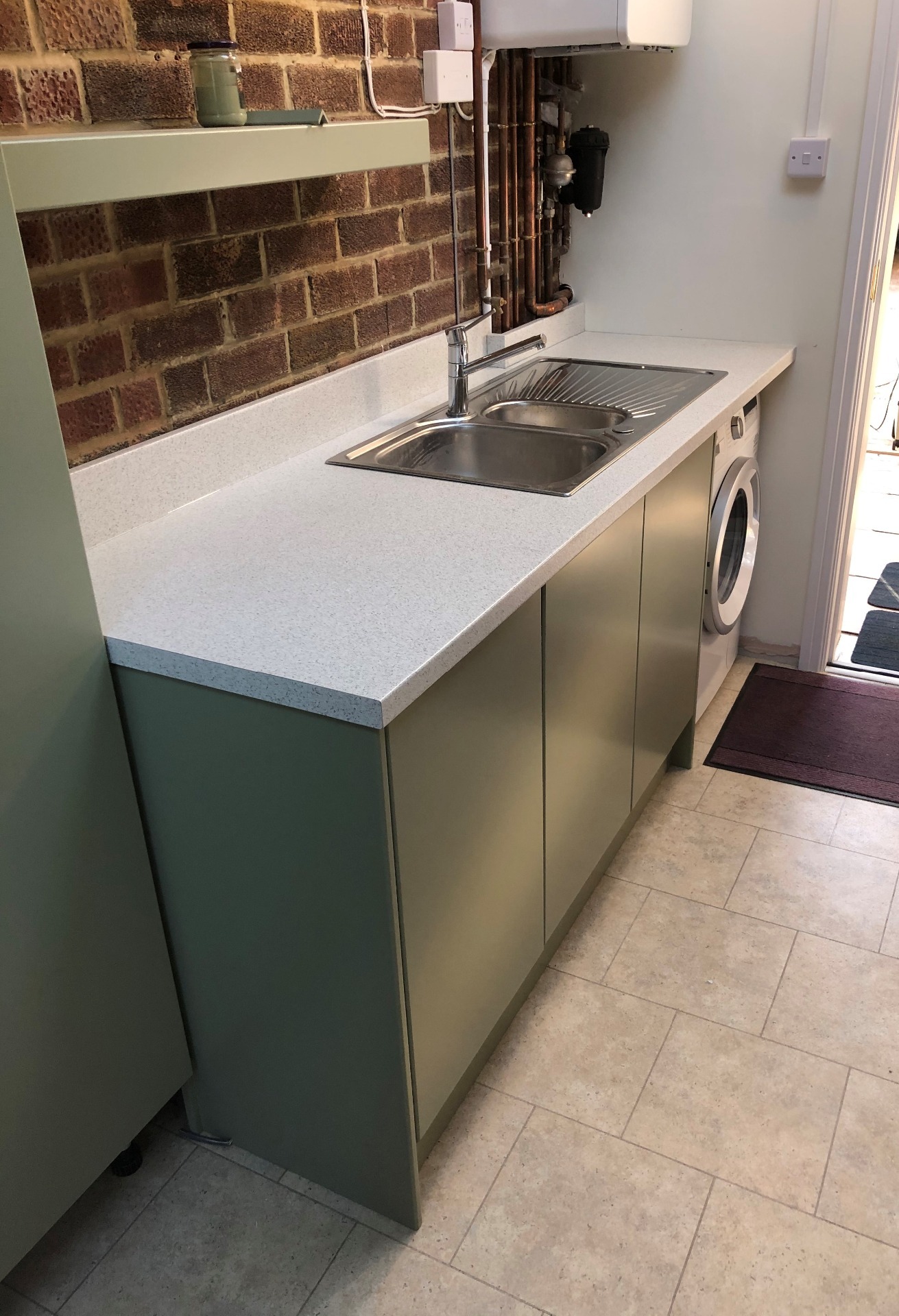 Utility room in garage, Oxfordshire