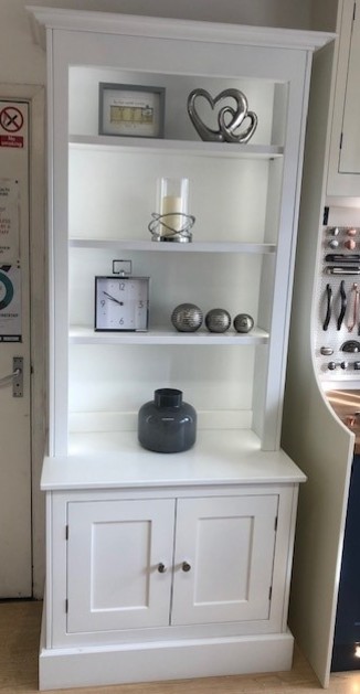 Hand-made dresser in showroom
