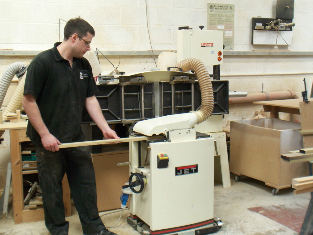 Cabinet maker in Kidlington workshop